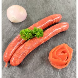 Colis de saucisses fraîches
